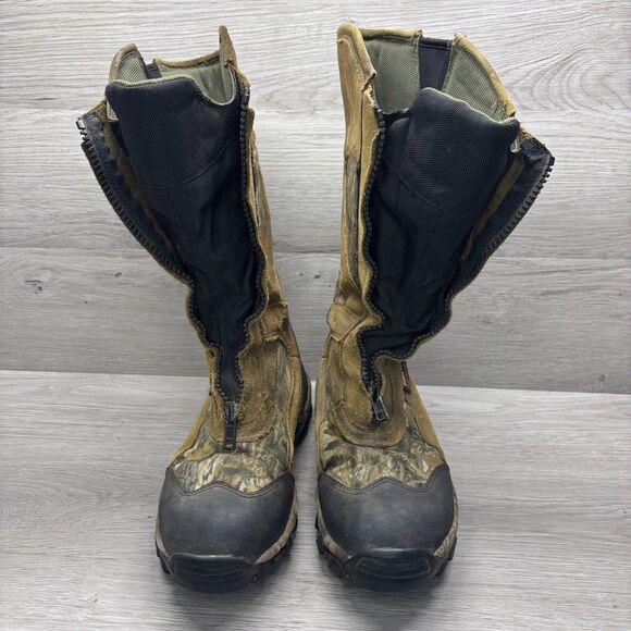 Cabelas Boots Gore Tex Scent Lok Zippered Mens Size 9 Outdoor Hunting Camo main image 13